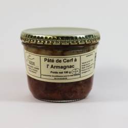 Un goût d'ici - Pâté de Cerf à larmagnac - 190g 