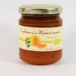 Un goût d'ici - Confiture de melon - menthe - 230g (Certifié AB)