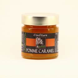 Un goût d'ici - Confiture de pomme caramel fleur de sel - 250g