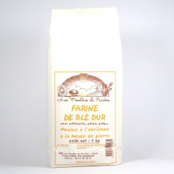 Un goût d'ici - Farine de Ble dur, moulue à l'ancienne - 1Kg