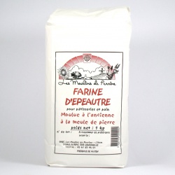 Un goût d'ici - Farine d'épeautre, moulue à l'ancienne - 1Kg