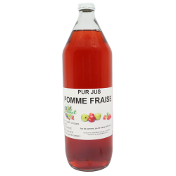 Un goût d'ici - Jus de Pommes Fraises - 1L