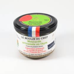 Un goût d'ici - Moutarde Artisanale au Thym - 200g