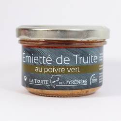 Un goût d'ici - Truite - Emietté au Poivre Vert- 90g 