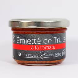 Un goût d'ici - Truite - Emietté à la tomate - 90g 