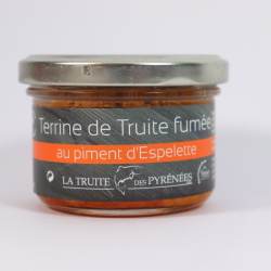 Un goût d'ici - Terrine de Truite fumée au piment d'Espelette - 90g 