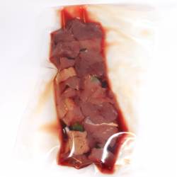 Un goût d'ici - Veau rouge - 2 Brochettes- 450g